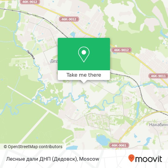 Лесные дали ДНП (Дедовск) map