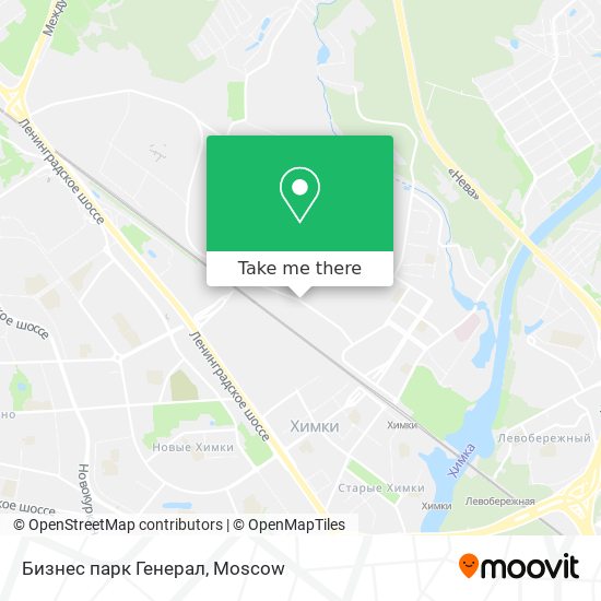 Бизнес парк Генерал map