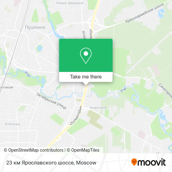 23 км Ярославского шоссе map