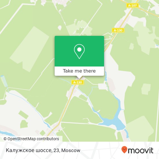 Калужское шоссе, 23 map