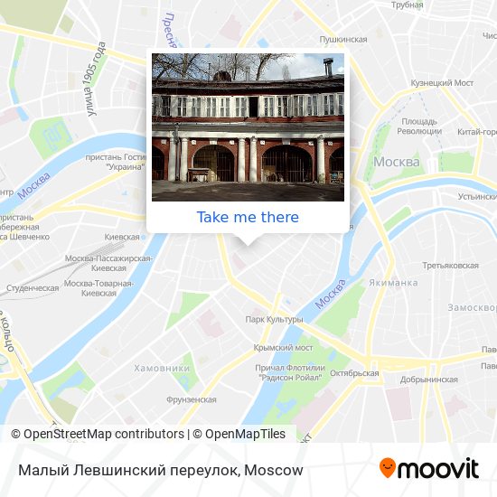 Малый Левшинский переулок map