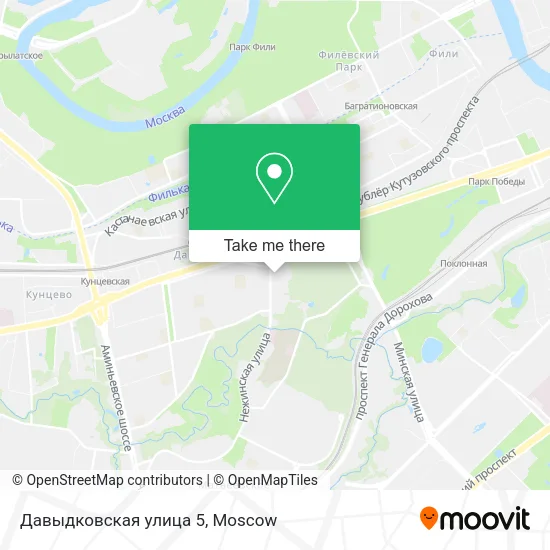 Давыдковская улица 5 map