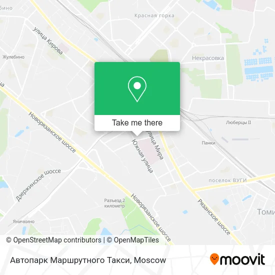 Автопарк Маршрутного Такси map