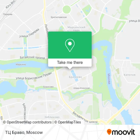ТЦ Браво map
