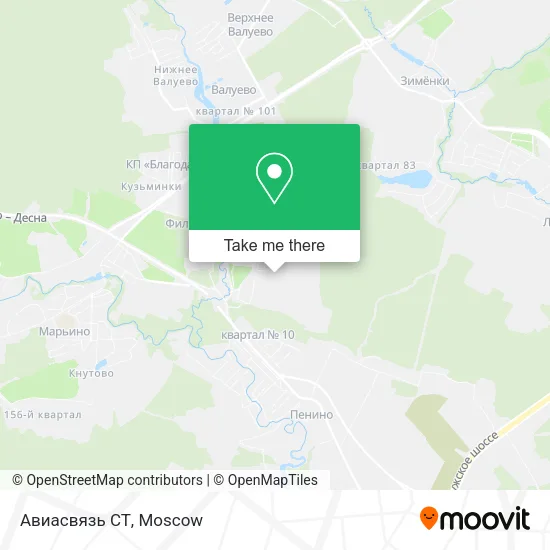 Авиасвязь СТ map