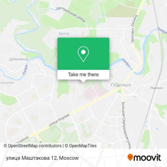 улица Маштакова 12 map