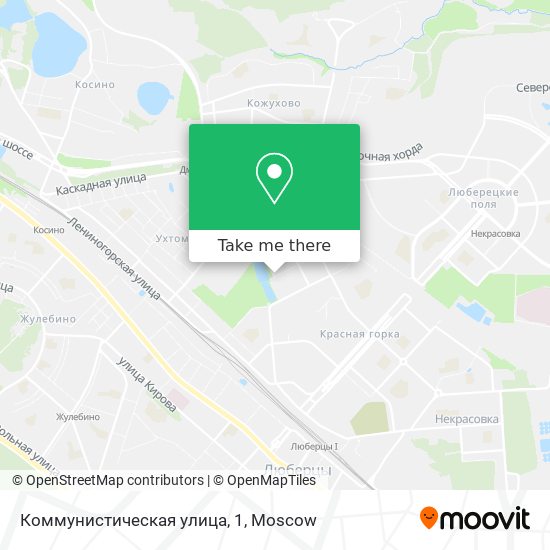 Коммунистическая улица, 1 map