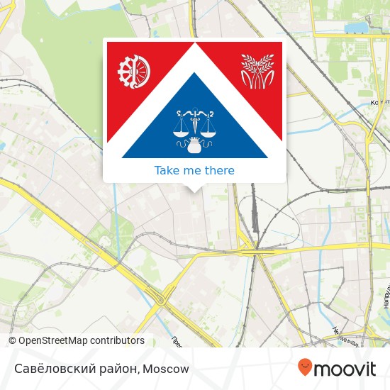 Савёловский район map