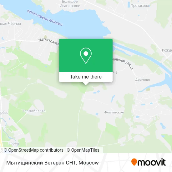 Мытищинский Ветеран СНТ map