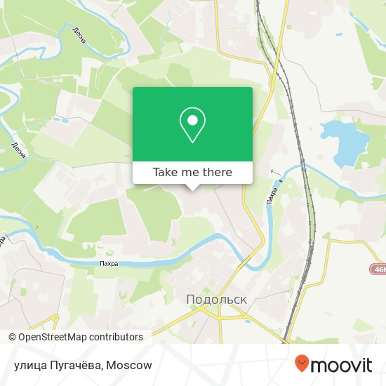 улица Пугачёва map