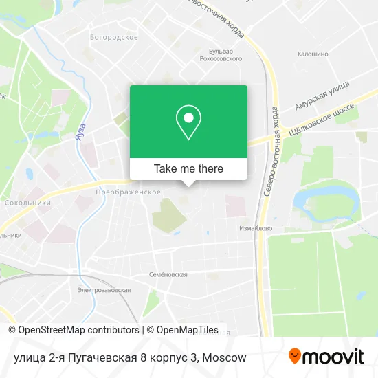улица 2-я Пугачевская 8 корпус 3 map