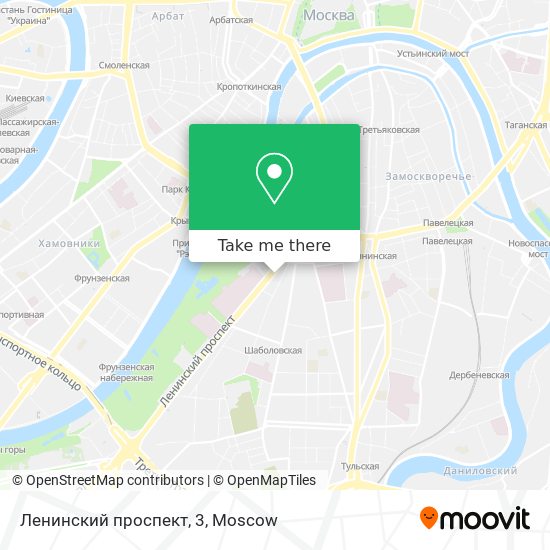 Ленинский проспект, 3 map