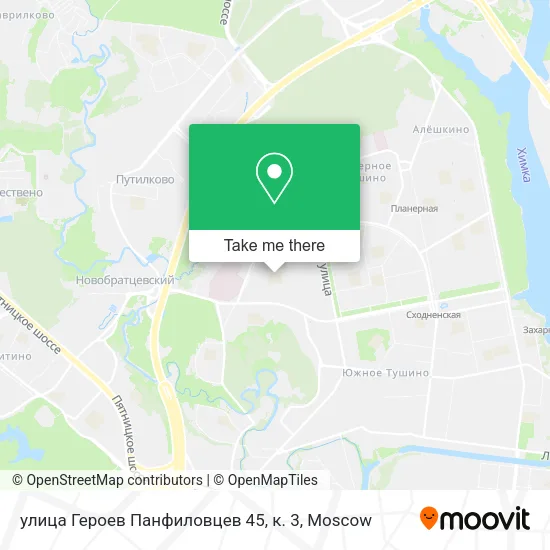 улица Героев Панфиловцев 45, к. 3 map