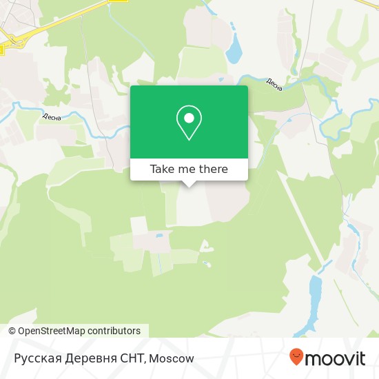 Русская Деревня СНТ map