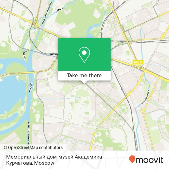 Мемориальный дом-музей Академика Курчатова map