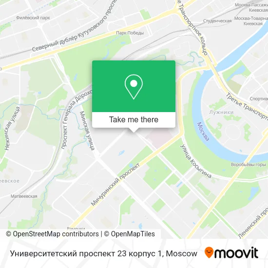 Университетский проспект 23 корпус 1 map