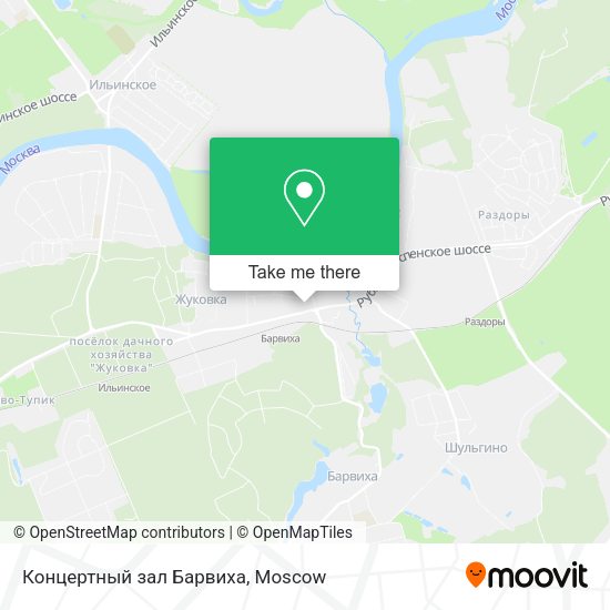 Концертный зал Барвиха map