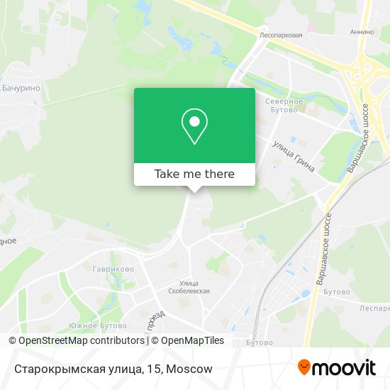 Старокрымская улица, 15 map