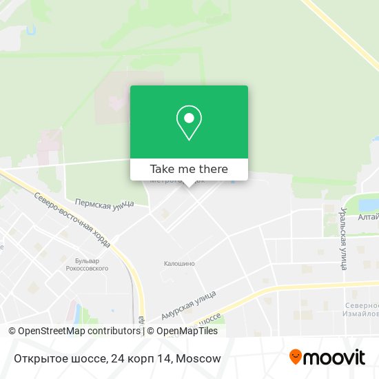 Открытое шоссе, 24 корп 14 map