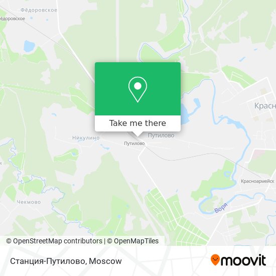 Станция-Путилово map