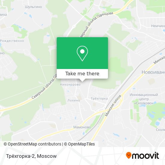 Трёхгорка-2 map
