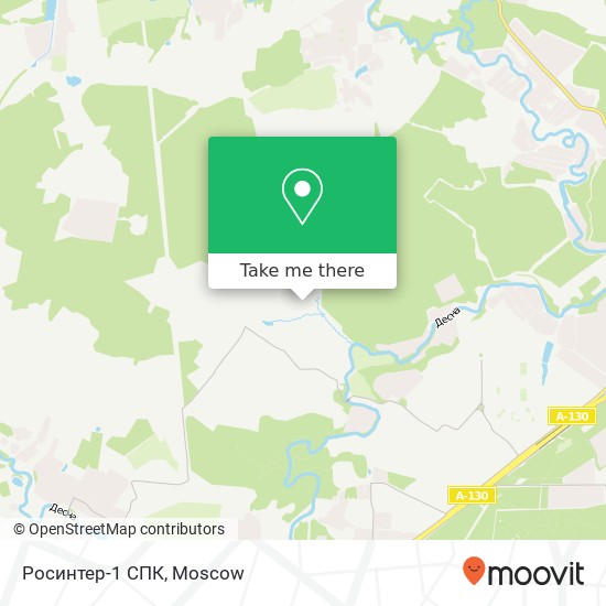 Росинтер-1 СПК map