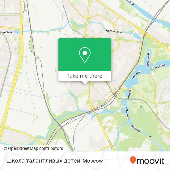 Школа талантливых детей map