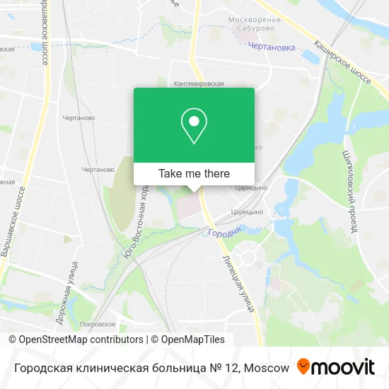 Городская клиническая больница № 12 map