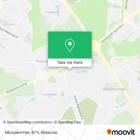 Мосрентген, В/Ч map