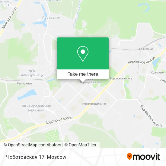 Чоботовская 17 map