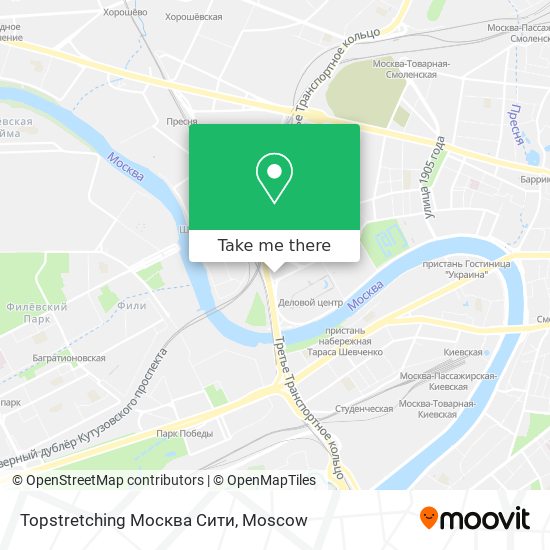 Topstretching Москва Сити map