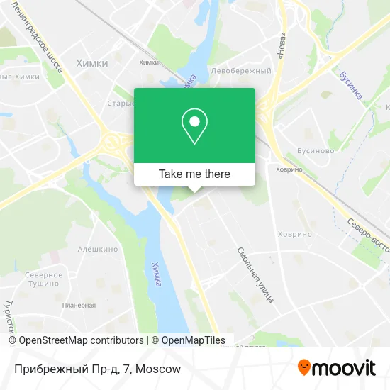 Прибрежный Пр-д, 7 map