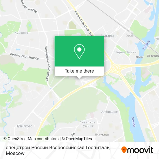 спецстрой  России.Всероссийская Госпиталь map
