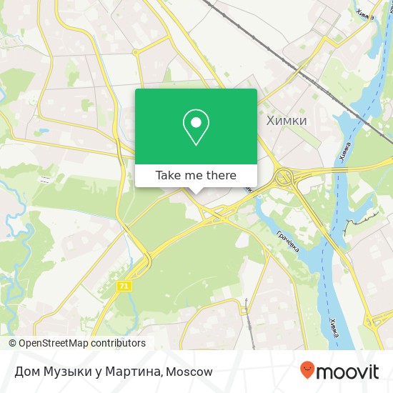 Дом Музыки у Мартина map