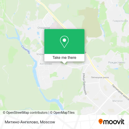 Митино-Ангелово map