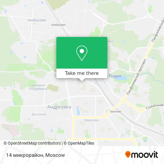14 микрорайон map