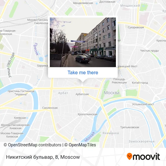 Никитский бульвар, 8 map