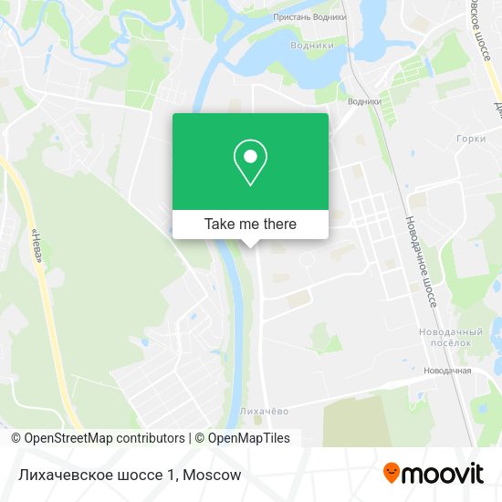 Лихачевское шоссе 1 map