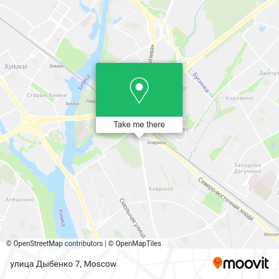 улица Дыбенко 7 map