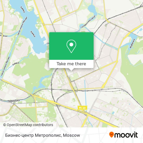 Бизнес-центр Метрополис map