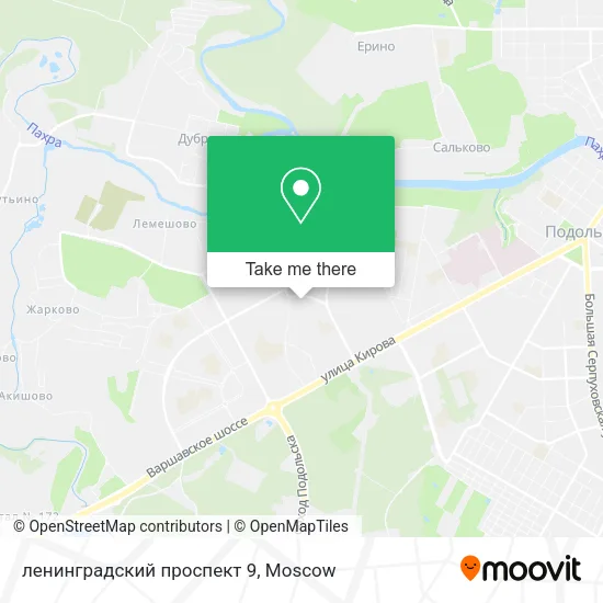 ленинградский проспект 9 map