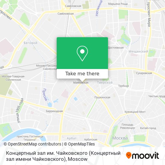 Концертный зал им. Чайковского map