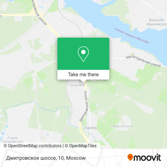 Дмитровское шоссе, 10 map