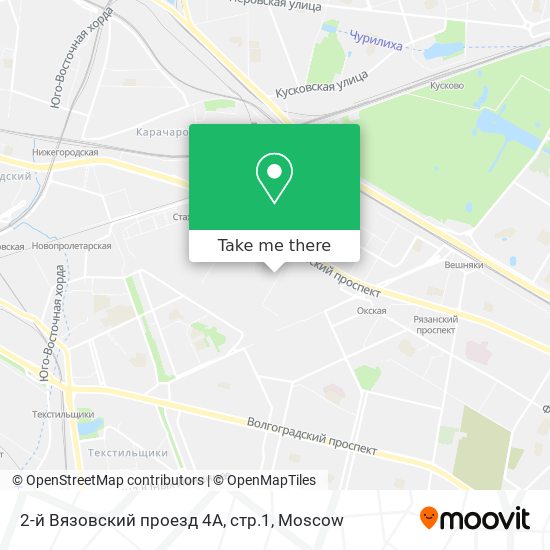 2-й Вязовский проезд 4А, стр.1 map