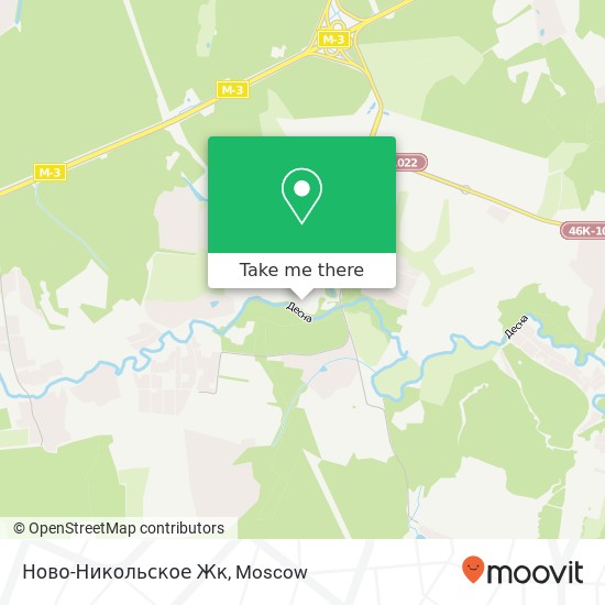 Ново-Никольское Жк map