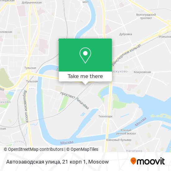 Автозаводская улица, 21 корп 1 map