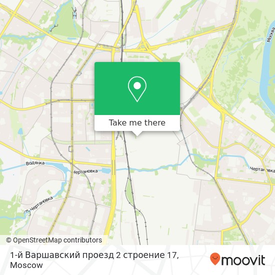 1-й Варшавский проезд 2 строение 17 map