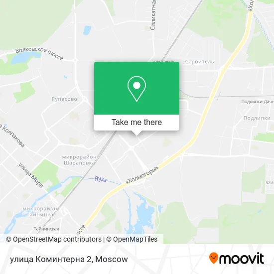 улица Коминтерна 2 map