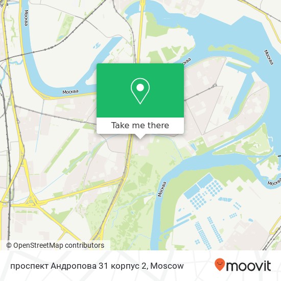 проспект Андропова 31 корпус 2 map