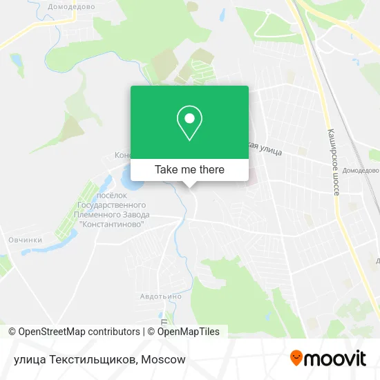 улица Текстильщиков map